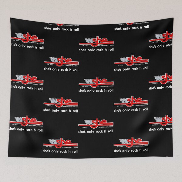 Item preview, Wshe Fm 103.5 She'S Only Rock 'N Roll designed and sold by JeremyRei.