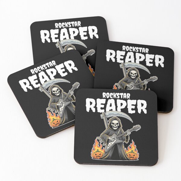 Item preview, ROCKSTAR REAPER - GRIM REAPER HALLOWEEN designed and sold by KEF Custom.