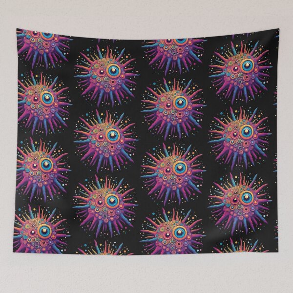 Item preview, Adorable Cute Cartoon Sea Urchin designed and sold by bvdesignart.