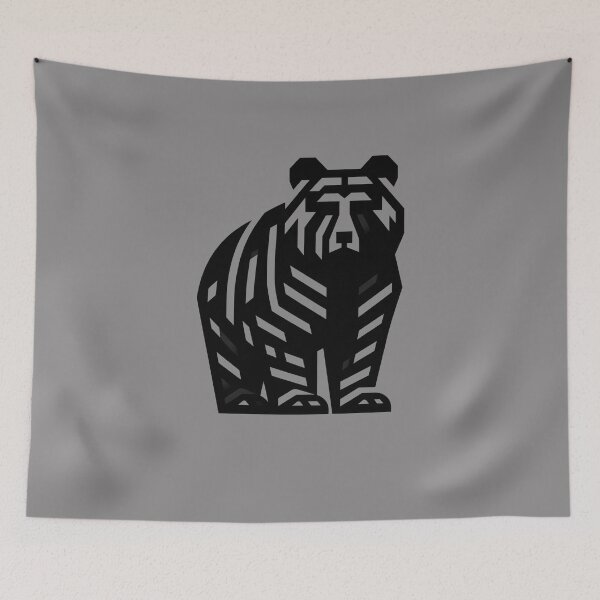 Item preview, Sleek Bear Silhouette designed and sold by ArtistEmbrace.