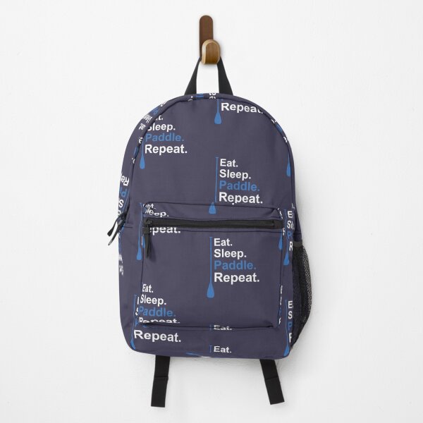 Item preview, Eat. Sleep. Paddle. Repeat. Blue/White designed and sold by unrealindeed.