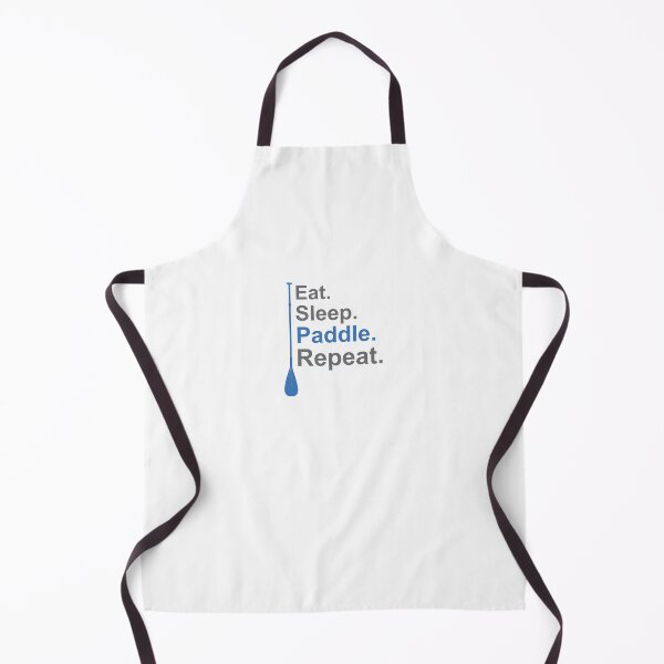 Item preview, Eat. Sleep. Paddle. Repeat. Blue/Grey designed and sold by unrealindeed.
