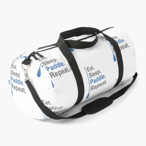 Item preview, Eat. Sleep. Paddle. Repeat. Blue/Grey designed and sold by unrealindeed.