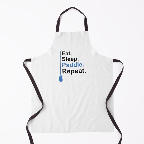 Item preview, Eat. Sleep. Paddle. Repeat. Blue/Black designed and sold by unrealindeed.