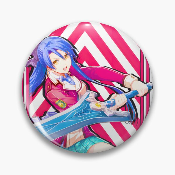 Item preview, Valiant Anime Swordswoman with Blue Hair & Greatsword - Dynamic Warrior Art designed and sold by TracyTout.