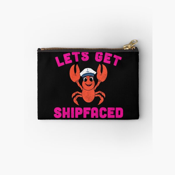 Item preview, Let’s Get Shipfaced Funny Cartoon Lobster  designed and sold by Milasneeze.