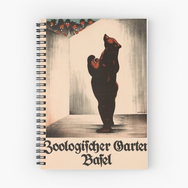 Item preview, Vintage Basel Zoo Poster | 1912 Burkhard Mangold Art | Antique Sachplakat Style | Bear Illustration | Early 20th Century Graphic Design designed and sold by artofuniverse.