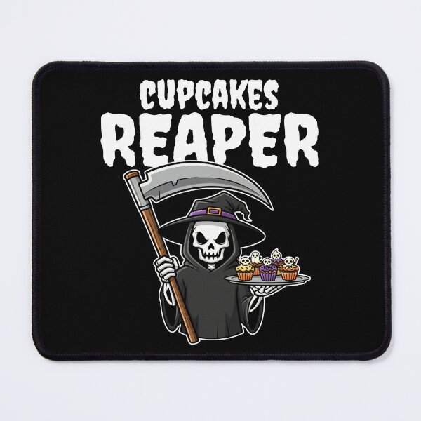 Item preview, CUPCAKES REAPER - GRIM REAPER HALLOWEEN designed and sold by KEF Custom.