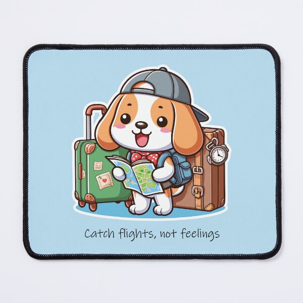 Aperçu de l'œuvre Aventure de voyage avec un chiot Beagle créée et vendue par PetsClan.