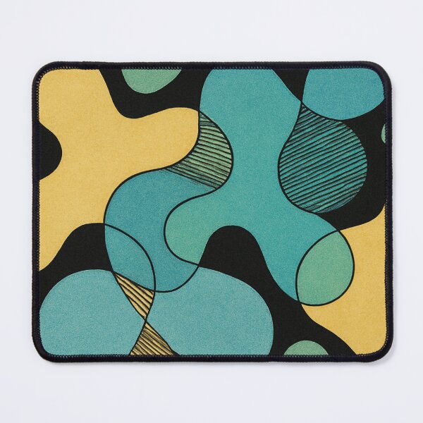 Item preview, Pastel shapes on a black background designed and sold by Sigtrix.