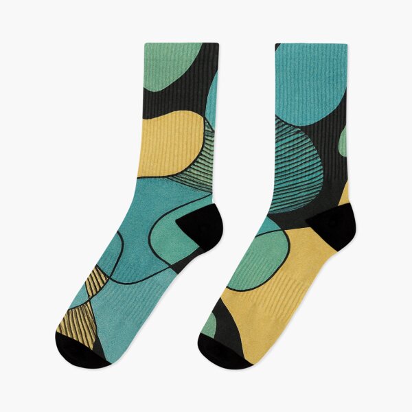 Item preview, Pastel shapes on a black background designed and sold by Sigtrix.