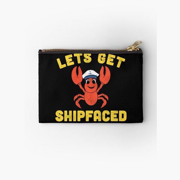 Item preview, Let’s Get Shipfaced Funny Cartoon Lobster (Yellow) designed and sold by Milasneeze.