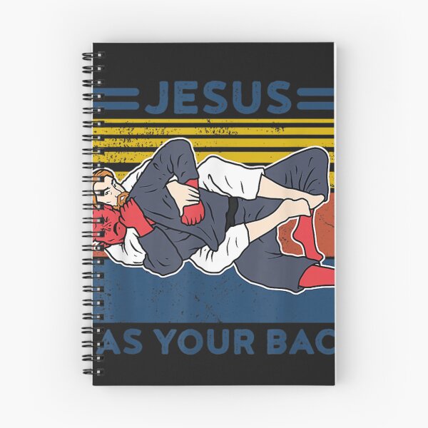 Item preview, Jiu Jitsu S Jesus Has Your Back Mens Bjj Mma Jujitsu designed and sold by BobShorter.