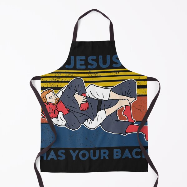 Artikelvorschau, Jiu Jitsu S Jesus hat deinen Rücken Herren Bjj Mma Jujitsu entworfen und verkauft von BobShorter.