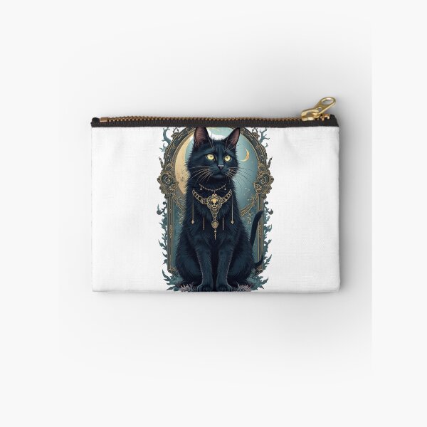 Artikelvorschau, Gothic Occult Cat – Mystischer Hexenbegleiter entworfen und verkauft von SEBRYS.
