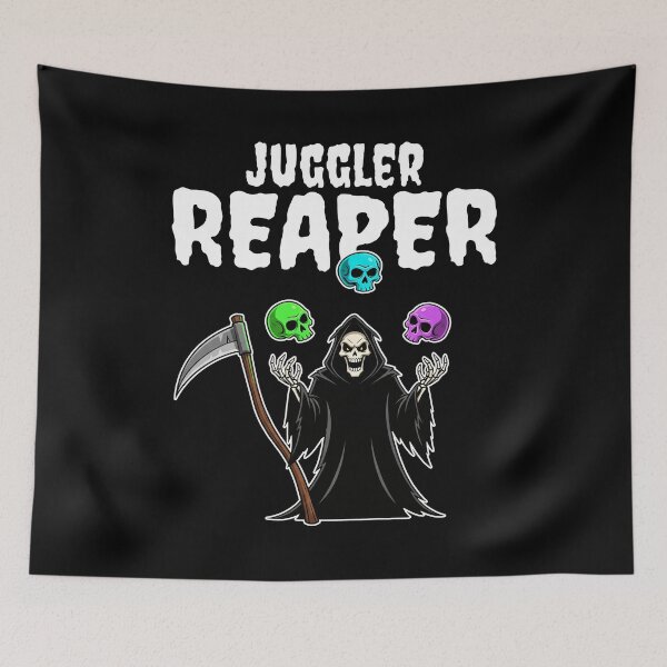 Item preview, JUGGLER REAPER - GRIM REAPER HALLOWEEN designed and sold by KEF Custom.
