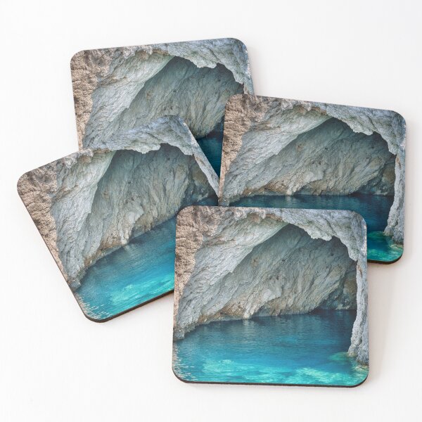 Item preview, Sea Cave Zakynthos Greece Crystal Blue Water designed and sold by RastislavS.