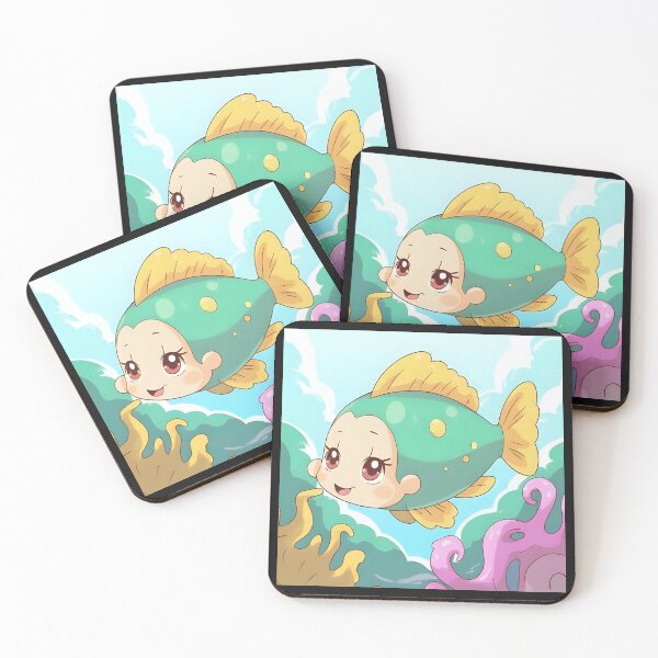 Item preview, Adorable Cute Cartoon Parrotfish designed and sold by bvdesignart.