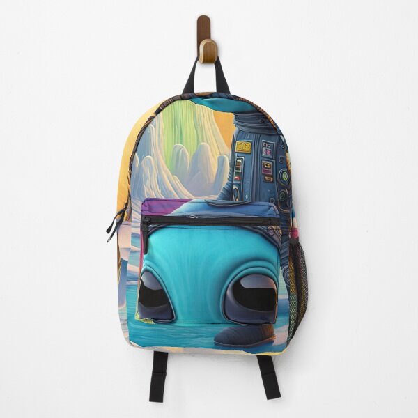 Item preview, Alien exploring the Antarctic designed and sold by Colin Bentham.