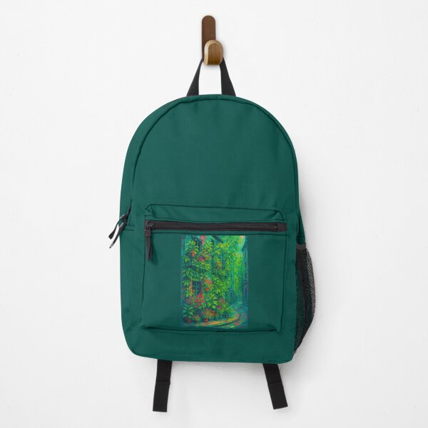 Item preview, Urban Jungle: Abstract City Street Garden Art designed and sold by Custom-Arts-AI.