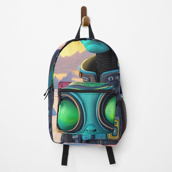 Item preview, Alien exploring the Antarctic designed and sold by Colin Bentham.
