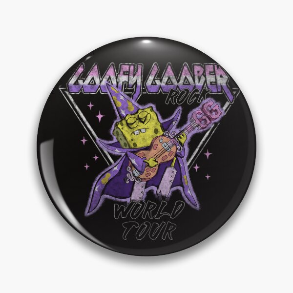 Item preview, Spongebob Squarepants Goofy Goober Rock World Tour designed and sold by vugtsreinetz.