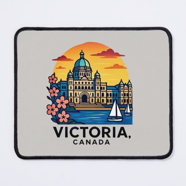 Item preview, Victoria Parliament & Harbour - Canada designed and sold by Myra365Art.