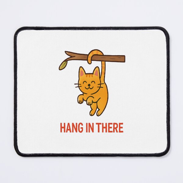 Item preview, Hang in there cat designed and sold by OsscaShop.