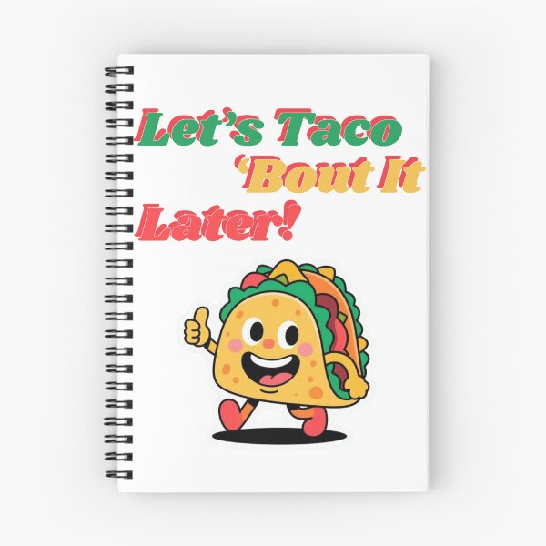 Item preview, Funny Taco Cartoon – Let’s Taco ‘Bout It Later designed and sold by Lucky.Z.