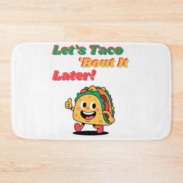Item preview, Funny Taco Cartoon – Let’s Taco ‘Bout It Later designed and sold by Lucky.Z.