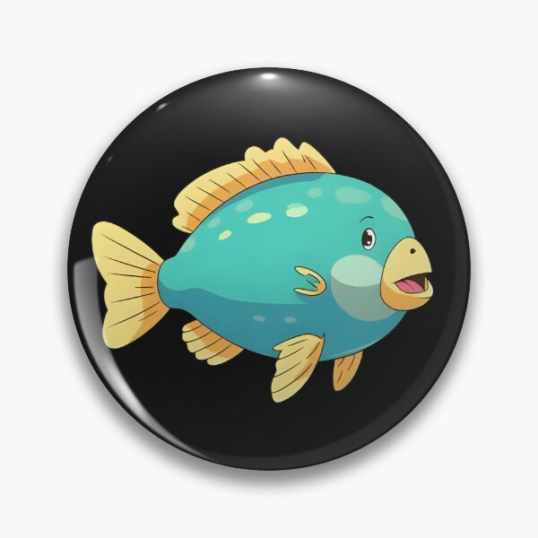 Item preview, Adorable Cute Cartoon Parrotfish designed and sold by bvdesignart.
