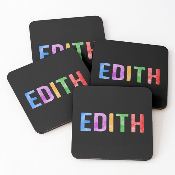 Item preview, Edith Name Bright Colors designed and sold by Jeallan Designs.