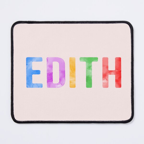 Item preview, Edith Name Bright Colors designed and sold by Jeallan Designs.