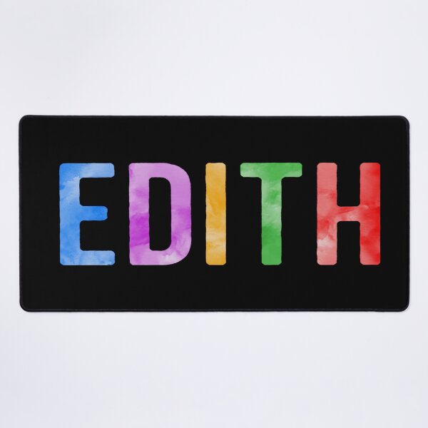 Item preview, Edith Name Bright Colors designed and sold by Jeallan Designs.