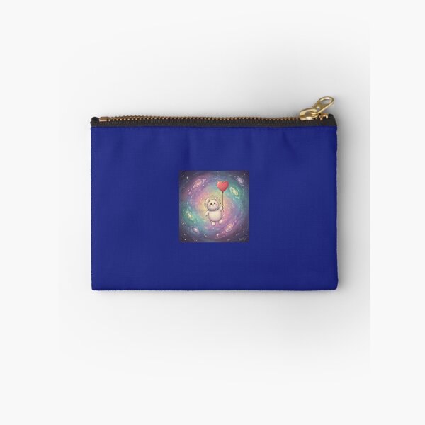 Item preview, Whimsical Space Cat Astronaut with Balloon designed and sold by Custom-Arts-AI.