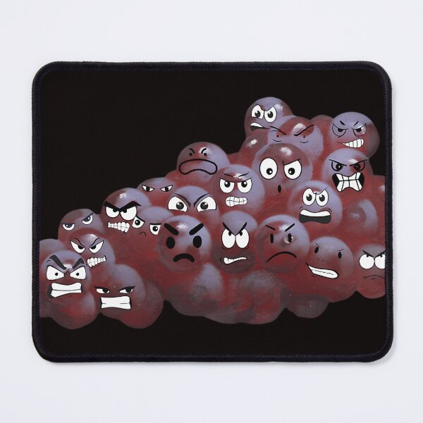 Item preview, The Grapes Of Wrath Angry Grape Cartoon designed and sold by vugtsreinetz.