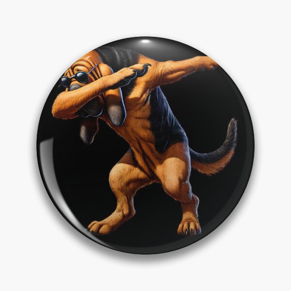 Item preview, Dabbing Bloodhound Dog Lover designed and sold by Kimberley King Art  King Art.