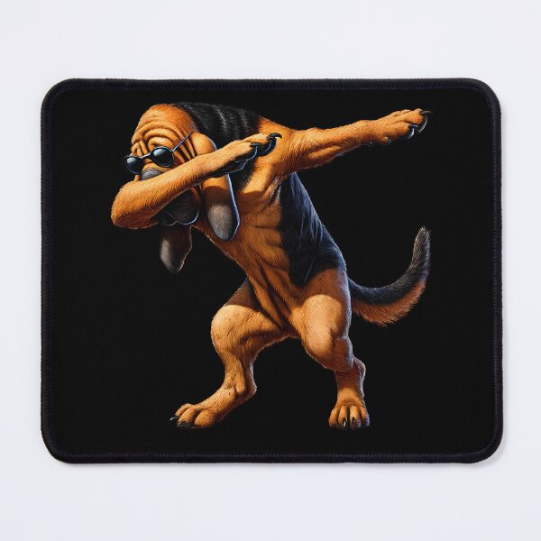 Item preview, Dabbing Bloodhound Dog Lover designed and sold by Kimberley King Art  King Art.