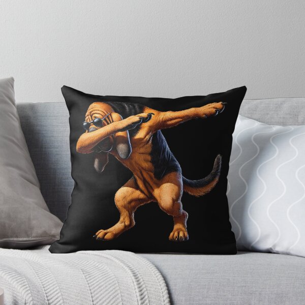Item preview, Dabbing Bloodhound Dog Lover designed and sold by Kimberley King Art  King Art.