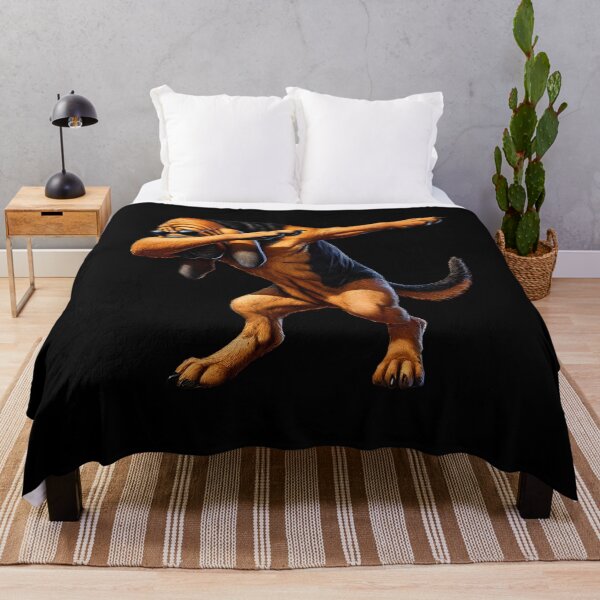 Item preview, Dabbing Bloodhound Dog Lover designed and sold by Kimberley King Art  King Art.