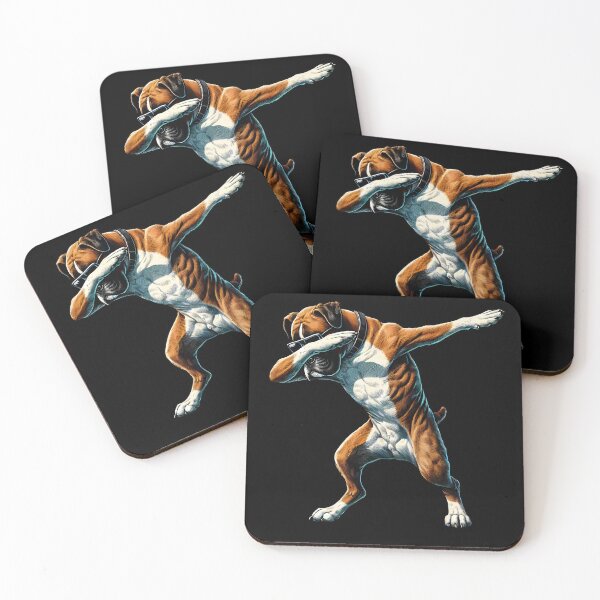Item preview, Dabbing Boxer Dog Lover designed and sold by Kimberley King Art  King Art.