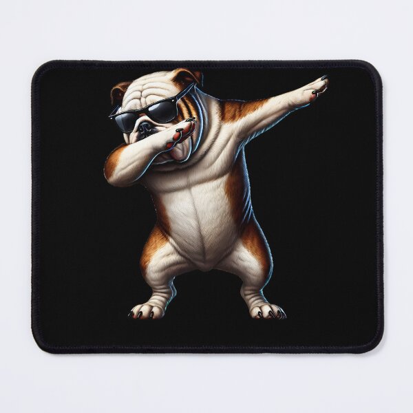 Item preview, Dabbing Bulldog Dog Lover designed and sold by Kimberley King Art  King Art.