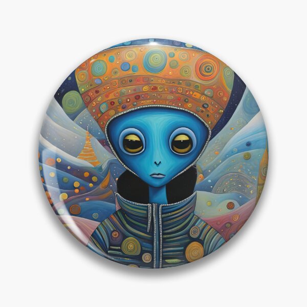 Item preview, Alien exploring the Antarctic designed and sold by Colin Bentham.