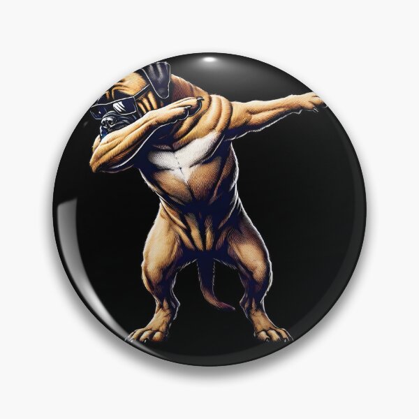 Item preview, Dabbing Bullmastiff Dog Lover designed and sold by Kimberley King Art  King Art.