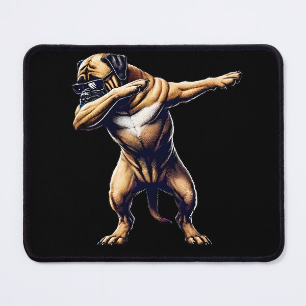 Item preview, Dabbing Bullmastiff Dog Lover designed and sold by Kimberley King Art  King Art.
