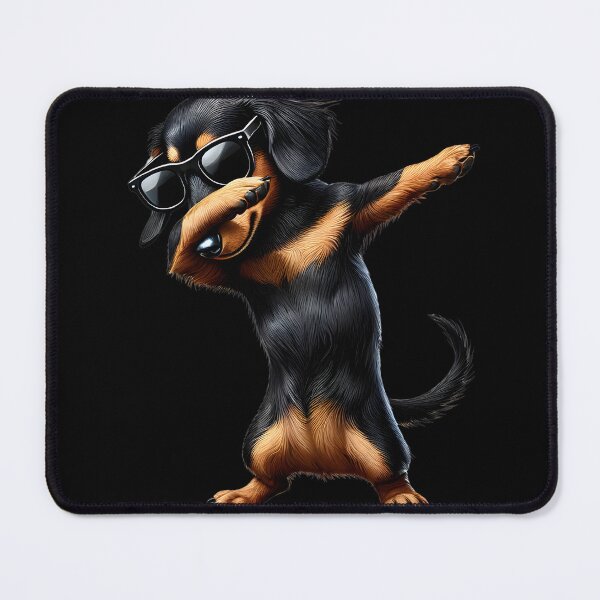Item preview, Dabbing Dachshund Dog Lover designed and sold by Kimberley King Art  King Art.