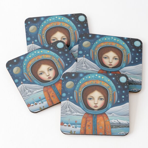 Item preview, Alien exploring the Antarctic designed and sold by Colin Bentham.