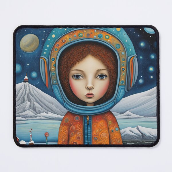 Item preview, Alien exploring the Antarctic designed and sold by Colin Bentham.