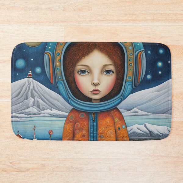 Item preview, Alien exploring the Antarctic designed and sold by Colin Bentham.