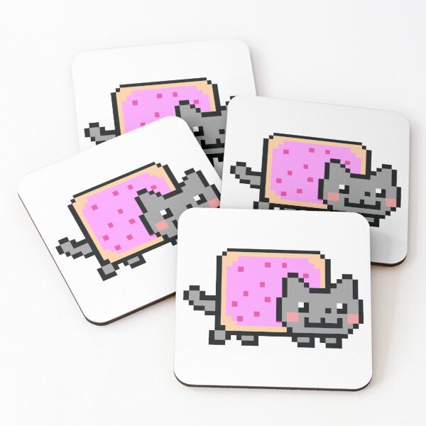 Item preview, nyannnnnnn rainbow cat old school memory designed and sold by kaiakus.